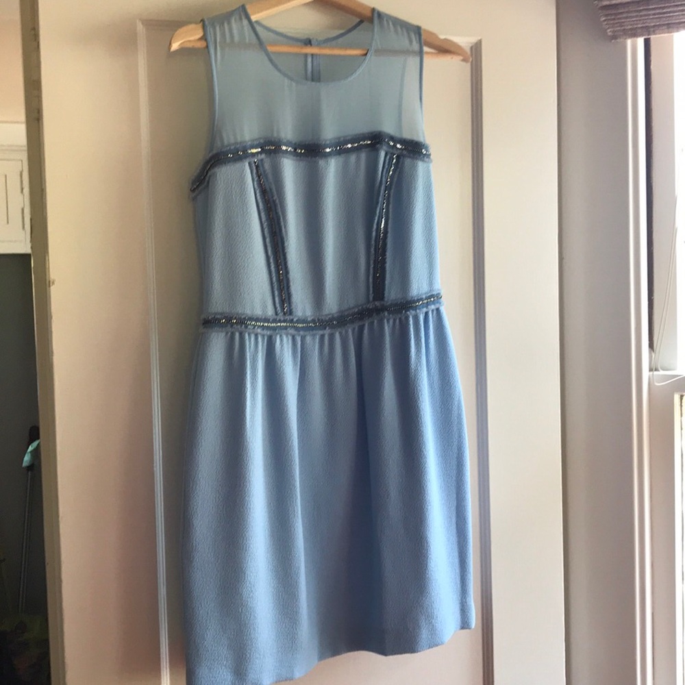 Last chance NWT Sandro Paris blue dress size 3